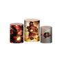 Imagem de Trio Capa Cilindro The Flash 3D Em Tecido Com Elástico
