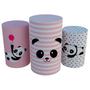 Imagem de Trio Capas De Cilindro C/ Elástico Panda