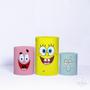 Imagem de Trio de Capa Cilindro para Festa Infantil Veste Fácil C/elástico Bob Esponja