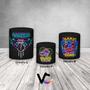 Imagem de Trio De Capa Cilindro - Video Game Retro Efeito Neon 001
