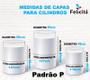 Imagem de Trio De Capas Tecido Sublimado 3D Ripados Fcc-669