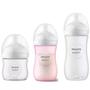 Imagem de Trio mamadeira petala 3 125, 260 rosa, 330ml  philips avent