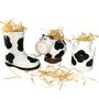 Imagem de Trio para decoração de Festa Country Bota Vaca Leiteira