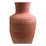 Imagem de Trio Vasos Cerâmica Decorativo Terracota Fosco G24cm M19cm P15cm Casa Helena Home Decor