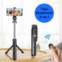 Imagem de Tripé Celular Bastão Selfie Bluetooth IUNIT XT-02 Cor Preto