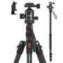 Imagem de Tripé de Câmera SmallRig CT-10 - Dobrável em Alumínio (71cm)