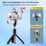 Imagem de Tripé De Selfie Extensível De 5 Seções Para Celular E GoPro Vlog Monopé 2024 L21