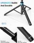 Imagem de Tripé de Telefone uBeeSize 72 com Selfie Stick - Compatível com iPhone e Android