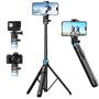 Imagem de Tripé de Telefone uBeeSize 72 com Selfie Stick - Compatível com iPhone e Android