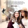 Imagem de Tripé Extensível para Selfie com Bluetooth - 68cm, Controle Remoto e Luz LED