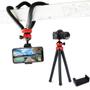 Imagem de Tripé para GoPro / Celular / Câmeras Compactas Octopus Flexível
