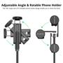 Imagem de Tripé Selfie Stick ATUMTEK com Bluetooth - Alumínio Preto