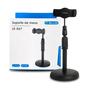 Imagem de Tripé Suporte Para Celular Smartphone Vertical Horizontal Giro Ajustável 360 Altura Máxima 35cm
