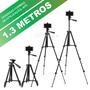 Imagem de Tripé Tripod Telescópico Multifuncional Para Câmera E Celular 1.3 Metros Para Youtubers LEY3120B
