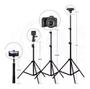 Imagem de Tripe Universal Profissional 2.1m Webcam Camera Celular Ring Light LE-3624 It-Blue