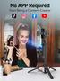 Imagem de Tripé USKEYVISION UTK-02 com Rastreamento Facial Automático para Smartphones