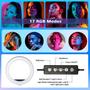 Imagem de Tripé YaYusi com Rastreamento Automático de Face - Rotação 360° e Anel de Luz RGB de 10"