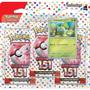 Imagem de Triple Pack Pokémon 151 - Bulbasaur - Pokémon TCG