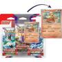 Imagem de Triple Pack Pokémon Escarlate e Violeta 2 Evolução em Paldea - Growlithe - Pokémon TCG