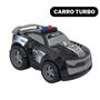 Imagem de Triplo BS Kit de Brinquedos de Polícia com Carro, Moto e Helicóptero - Preto
