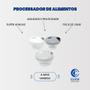 Imagem de Triturador Manual Portátil c/ Corda Retrátil e Lâminas de Aço Inox Fácil de Usar, Compacto Ideal p/ Preparar Temperos