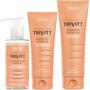 Imagem de Trivitt Kit Máscara Liquida de Nutrição 110ml com Nutrição Intensiva 200g e Shampoo Nutritivo 250ml