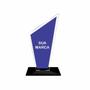 Imagem de Troféu Acrílico Sem Personalização Liso 15cm Trapézio 55 Und