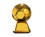 Imagem de Troféu Bola Decorativo Dourado - Mirandinha
