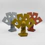 Imagem de Troféus Para Poker Decorativo - Kit 3 Unid - Leque de Naipes
