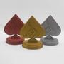 Imagem de Troféus Para Poker Decorativo - Kit 3 Unid - Naipes de Espadas
