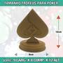 Imagem de Troféus Para Poker Decorativo - Kit 3 Unid - Naipes de Espadas