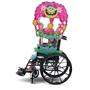 Imagem de Troll Flower Balloon Adaptive Wheelchair Cover para crianças, Trolls oficial Rolling Costume para cadeira de rodas