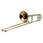 Imagem de Trombone de Vara Harmonics BB Sí Bemol HSL-700L Laqueado