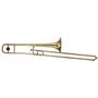 Imagem de Trombone De Vara Michael WTBM35 Bb Laqueado Dourado Com Bocal E Case