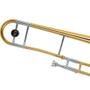 Imagem de Trombone de Vara TB 200V Laqueado Dourado com Case New York