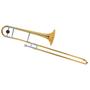 Imagem de Trombone De Vara Tb 200V Laqueado Dourado Com Case New York