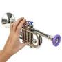 Imagem de Trompete Infantil Saxofone Musical Acústico Iniciantes