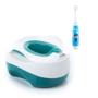 Imagem de Troninho Flex Potty Blue Safety 1st Com  Escova De Dentes