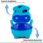 Imagem de Troninho Infantil Fazenda Musical Assento Anatômico Com Tampa Vaquinha Azul Prime Baby