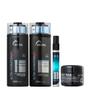 Imagem de Truss Ultra Hydration Plus+ Kit Shampoo Condicionador Net Mask 30g e Uso Obrigatório Reconstrutor 30ml