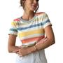 Imagem de Tshirt basic tl listrado colorido
