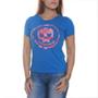 Imagem de Tshirt heart bkf0103 azul - black skull - clothing (p)