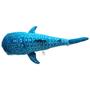 Imagem de Tubarão Baleia de Pelúcia Grande Azul Pelúcias do Mar