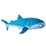 Imagem de Tubarão Baleia de Pelúcia Grande Azul Pelúcias do Mar