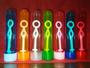 Imagem de Tubete de bolha de sabão grande neon 13cm com 10