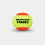 Imagem de Tubo com 3 Bolas de Beach Tennis Dunlop Mini Orange Stage 2