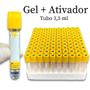 Imagem de Tubo De Coleta Gel Separador 3,5ml Ativador 12x75mm Kit 1000 Tubos