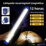 Imagem de Tubo De Lâmpada De Emergência LED Recarregável USB 5V Luz Portátil Magnética Para Acampamento Ao Ar