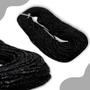 Imagem de Tubo De Strass Com Glitter Preto - Para Tiara E Laço - Rolo Com 5 Metros - Nybc