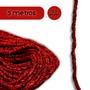 Imagem de Tubo De Strass Com Glitter Vermelho - Para Tiara E Laço - Rolo Com 5 Metros - Nybc